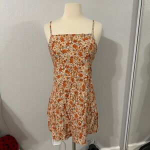 Cute Floral Mini Dress